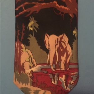 Vintage jungle tie from sears